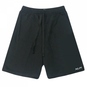 【團購商品，10件起做】NUK休閒有型棉短褲_黑/灰(可混色)