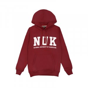 【第二件以上五折】NUK經典款刷毛帽T_紅