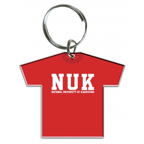 NUK壓克力鑰匙圈_經典短T款