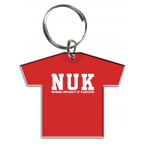 NUK壓克力鑰匙圈_經典短T款