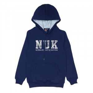 【第二件以上五折】NUK迷彩款長袖連帽T恤_藍