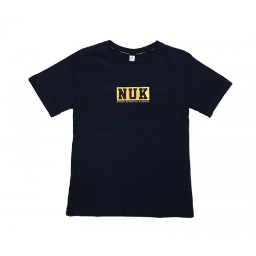 NUK橙間日安BOX純棉短T_黑