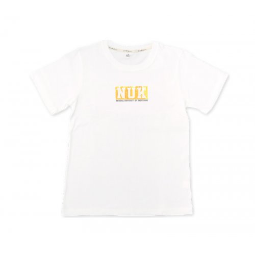 NUK橙間日安BOX純棉短T_白