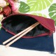【團購商品，10個起做】NUK簡約生活布標帆布筆袋_酒紅(完售)/墨綠/米白/丈青